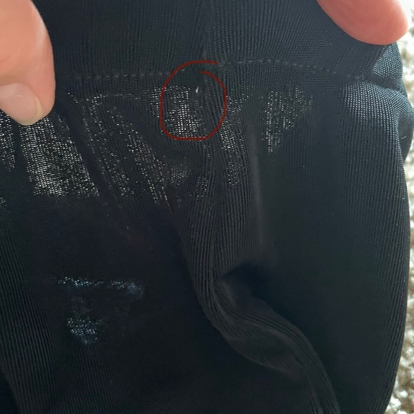 Citiknits Slinky Wide Leg Pull On Pants Women’s M Black Vintage Elastic Waist - Picture 6 of 12